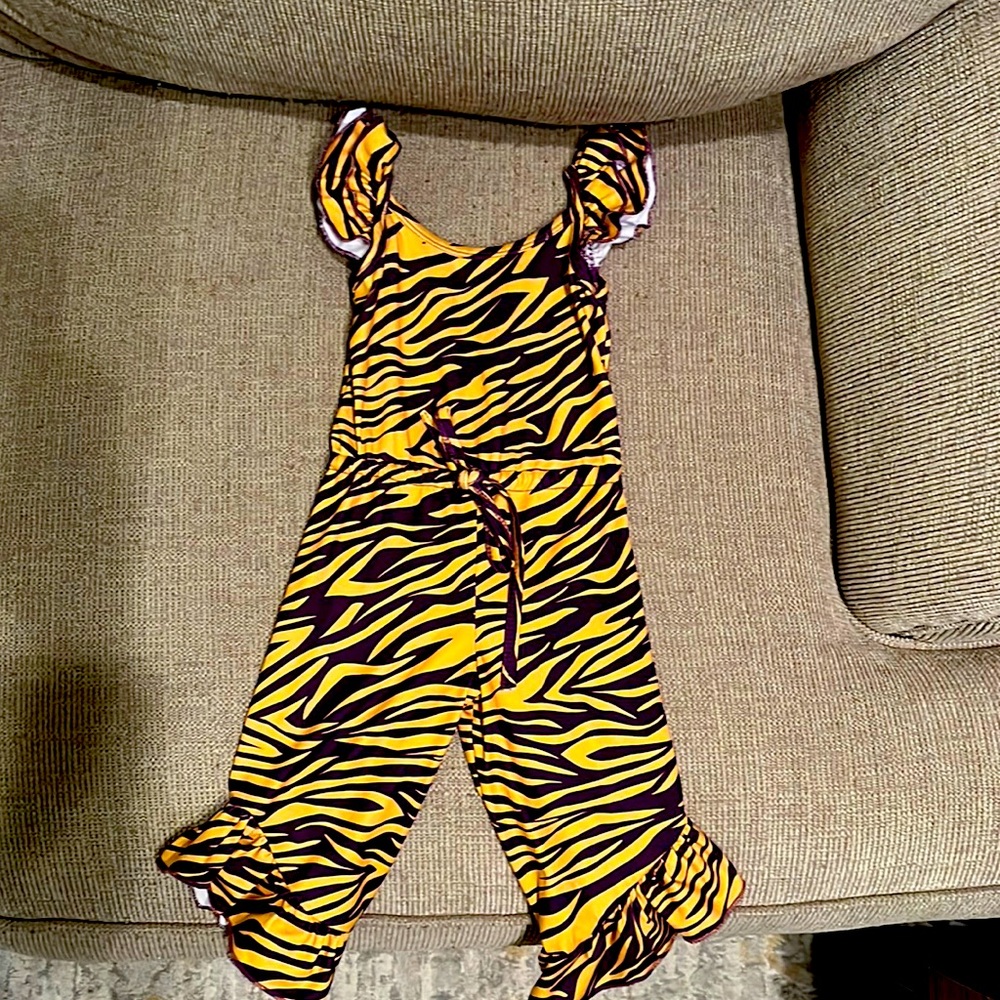 Tiger Stripe Jumpsuit